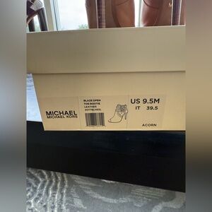 Michael Kors Acorn Leather Bootie